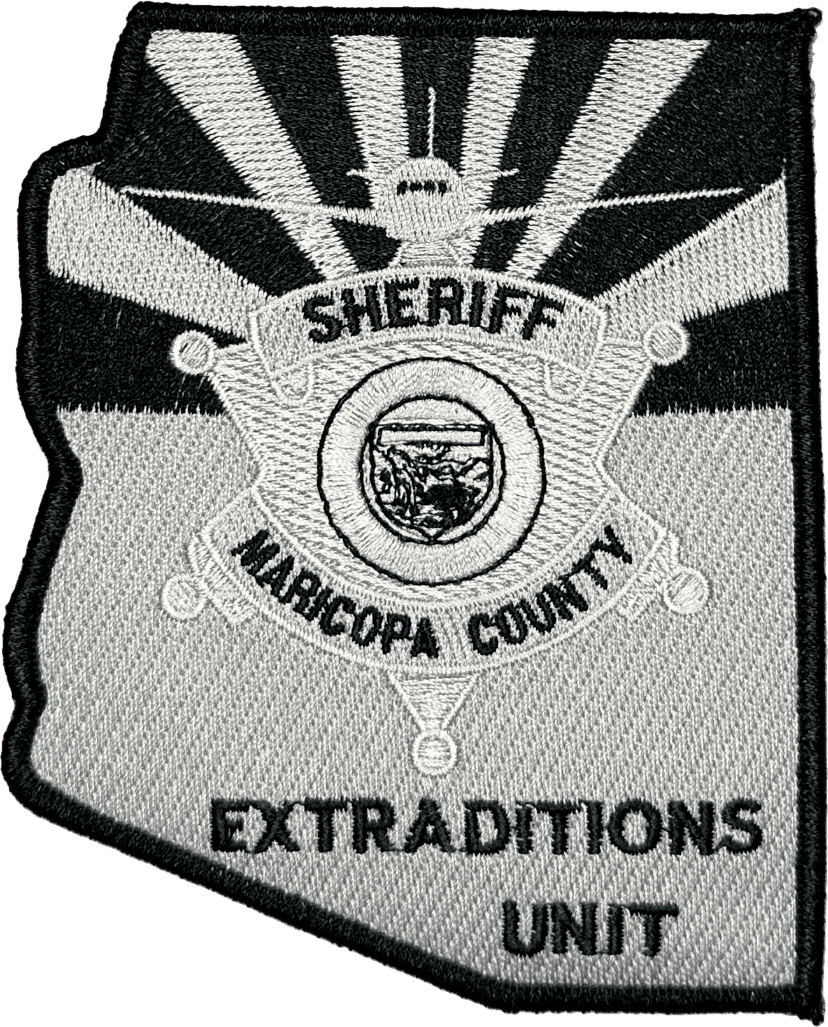 An image of a patch from Maricopa County Sheriff (MCSO)