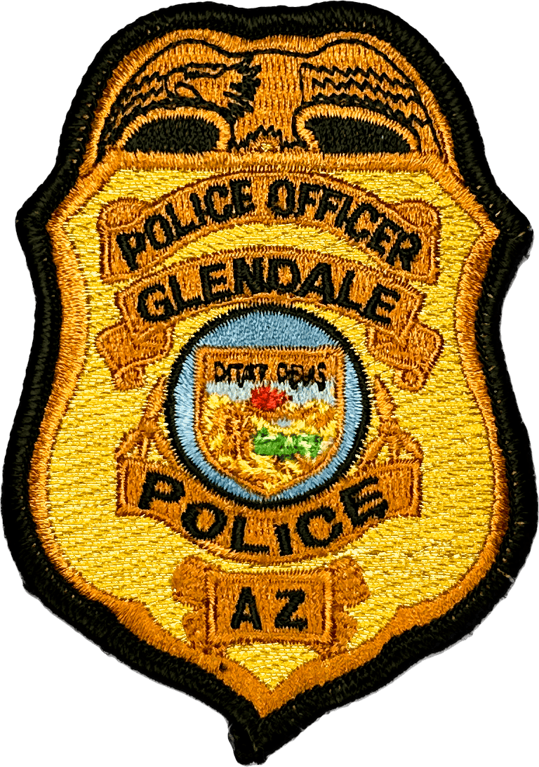 An image of a patch from Glendale Police