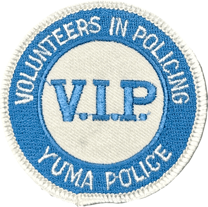 An image of a patch from Yuma Police