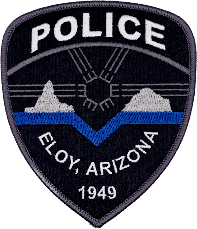 An image of a patch from Eloy Police