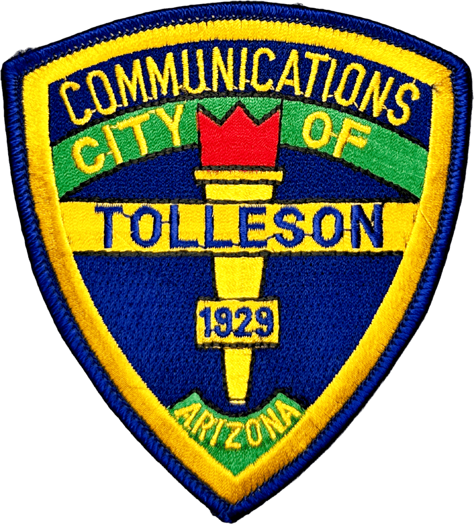 An image of a patch from Tolleson Police