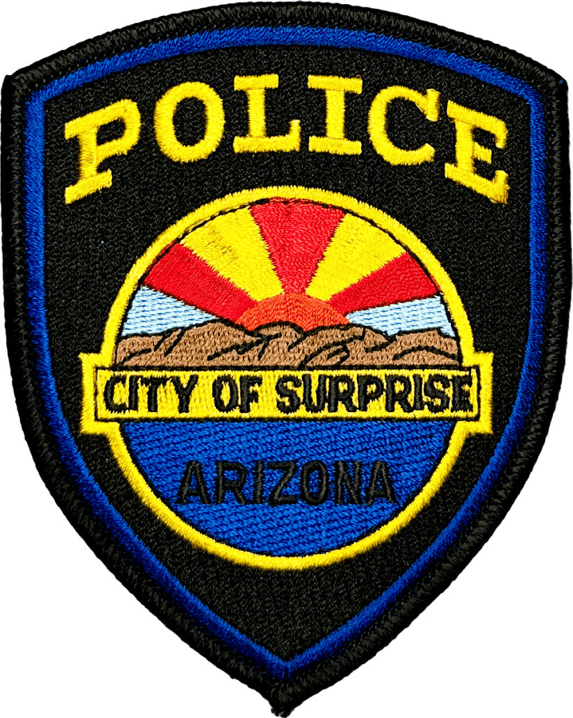 An image of a patch from Surprise Police