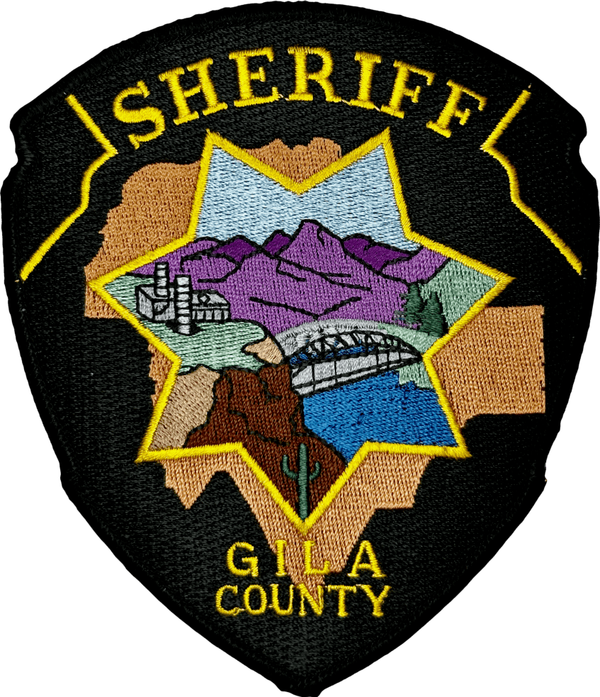 An image of a patch from Gila County Sheriff