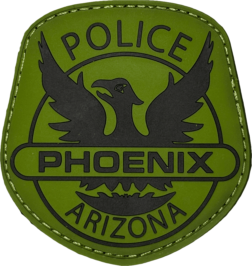 An image of a patch from Phoenix Police