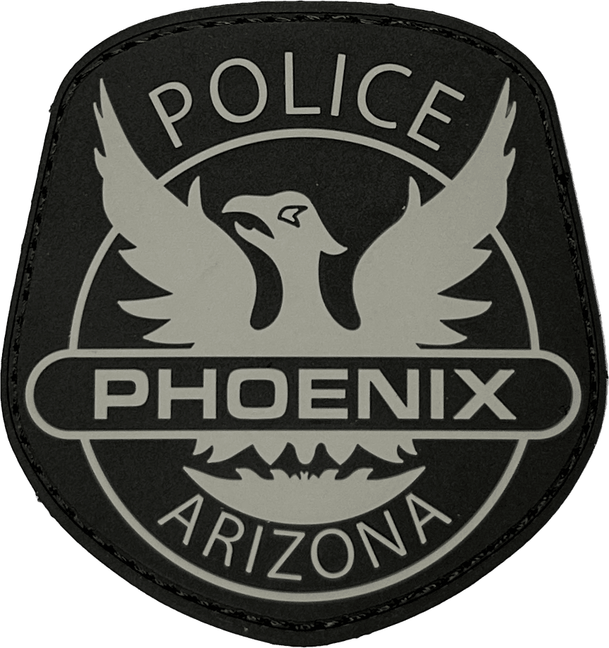 An image of a patch from Phoenix Police