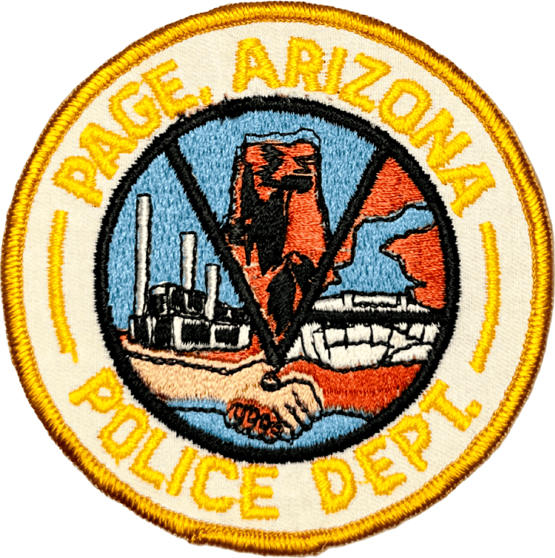 An image of a patch from Page Police