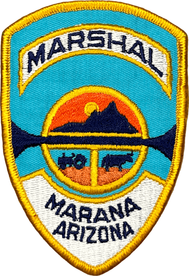 An image of a patch from Marana Police