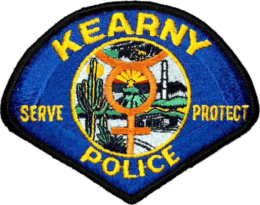 An image of a patch from Kearny Police