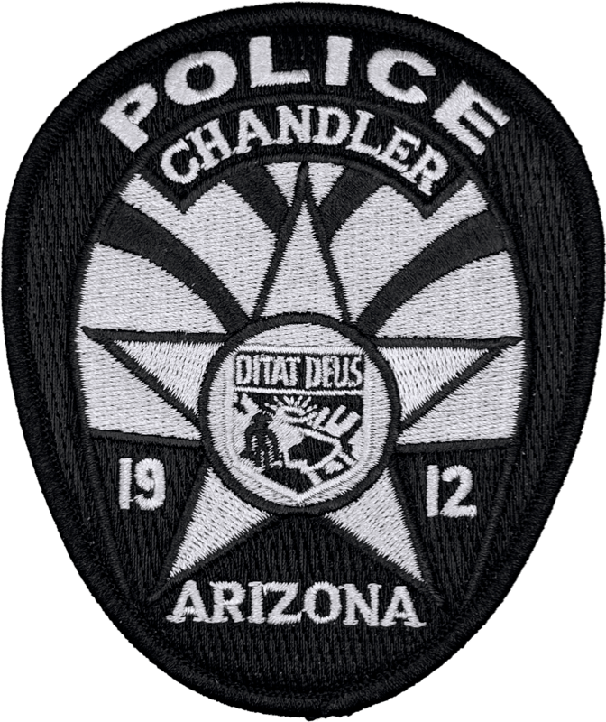 An image of a patch from Chandler Police