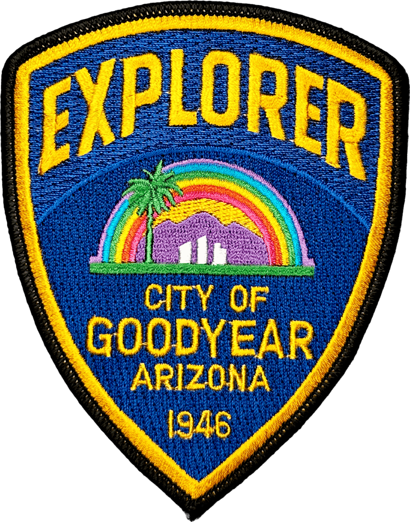 An image of a patch from Goodyear Police