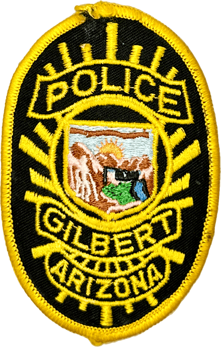 An image of a patch from Gilbert Police