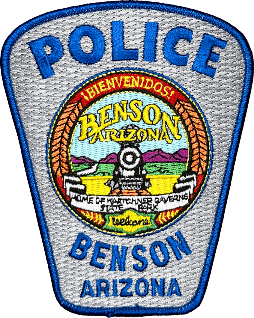 An image of a patch from Benson Police