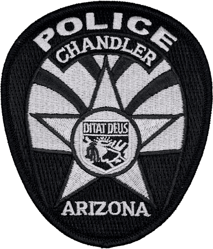 An image of a patch from Chandler Police