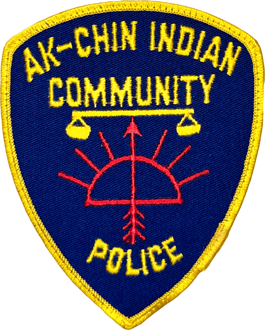 An image of a patch from Ak-Chin Police