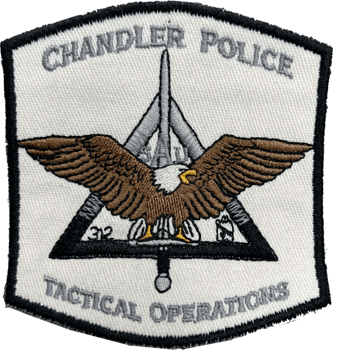 An image of a patch from Chandler Police