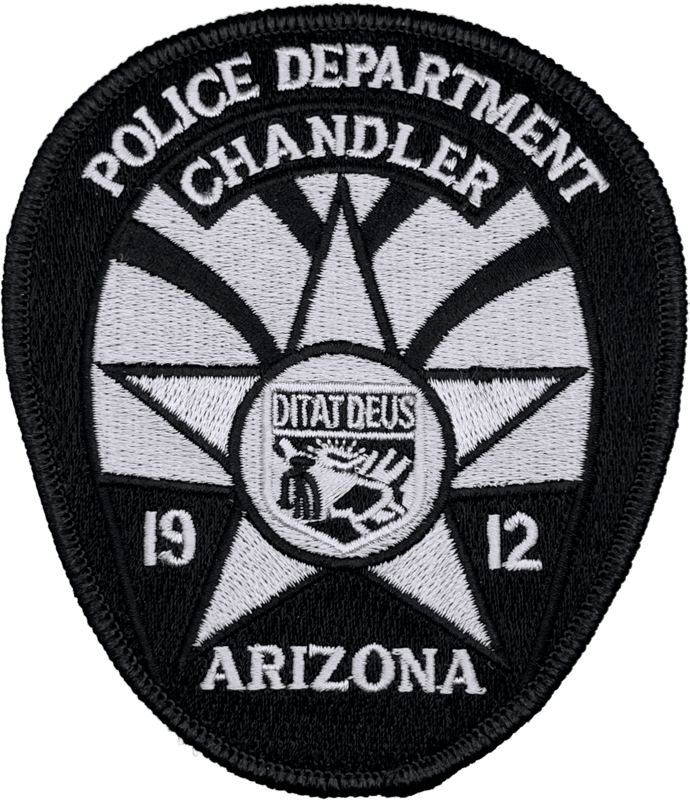 An image of a patch from Chandler Police