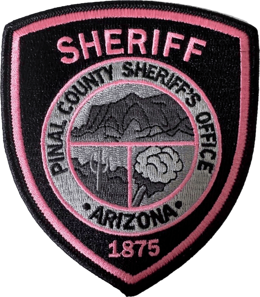 An image of a patch from Pinal County Sheriff