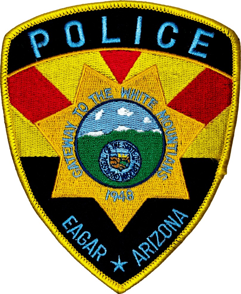 An image of a patch from Eagar Police