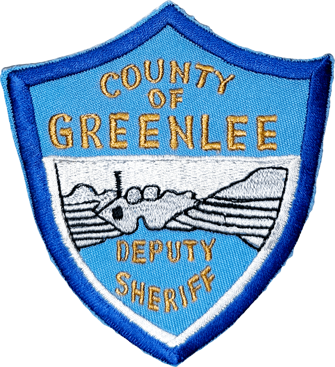 An image of a patch from Greenlee County Sheriff