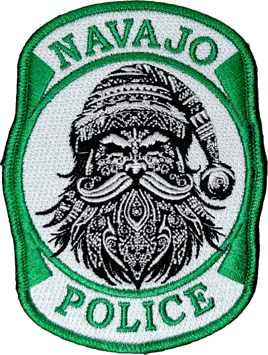 An image of a patch from Navajo Police