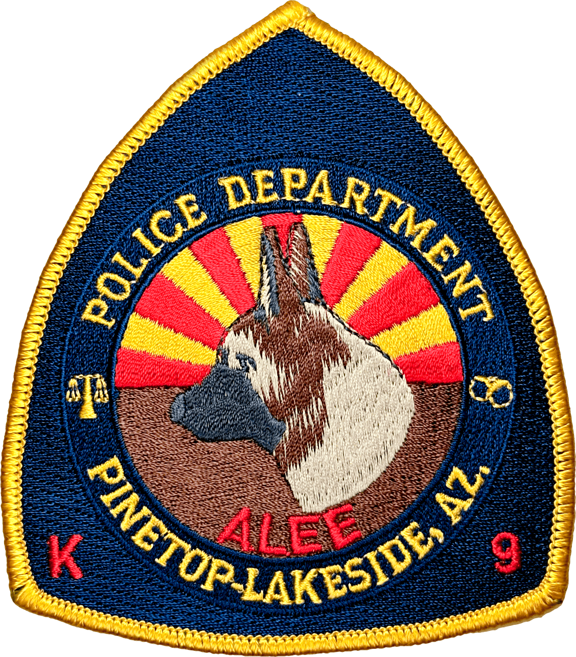 An image of a patch from Pinetop-Lakeside Police