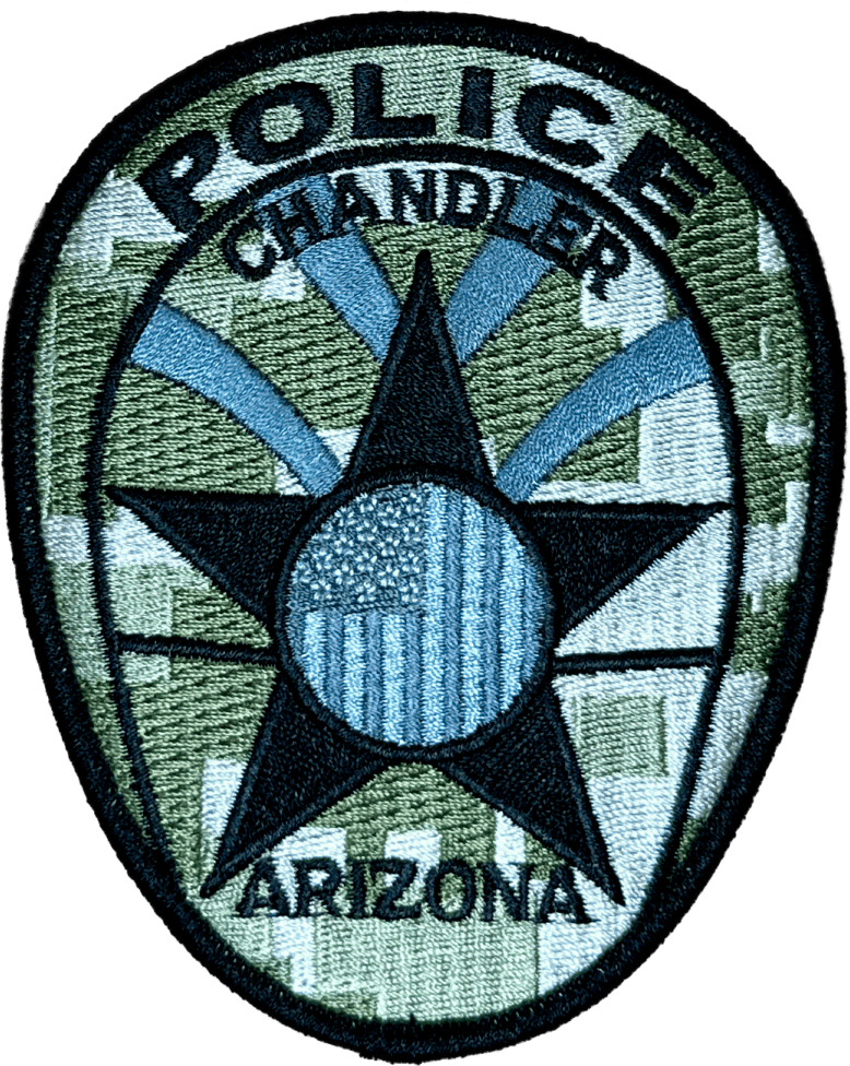 An image of a patch from Chandler Police