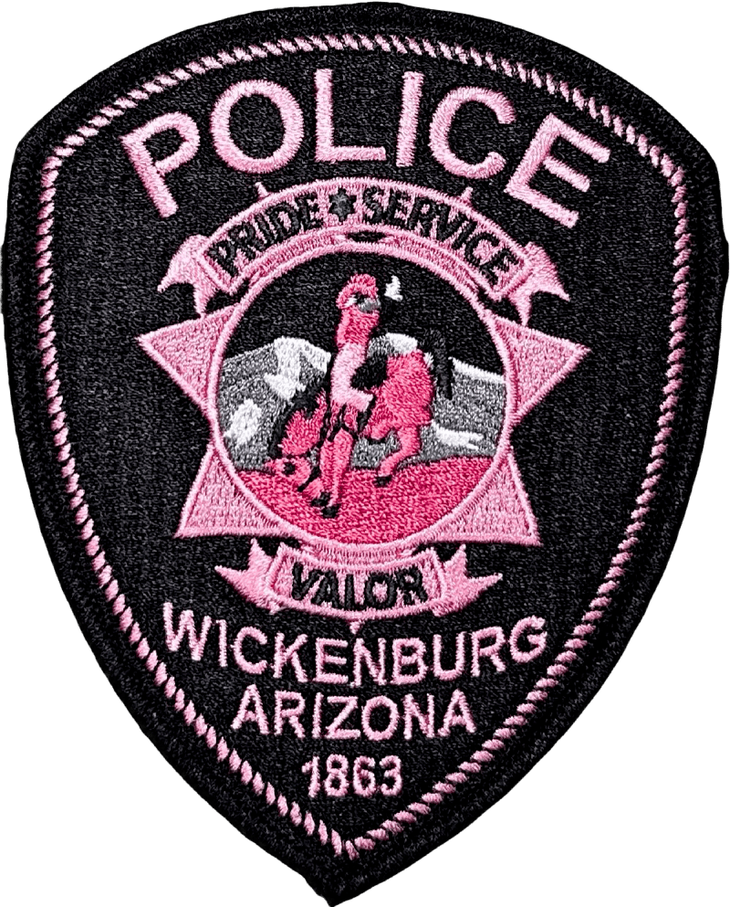 An image of a patch from Wickenburg Police