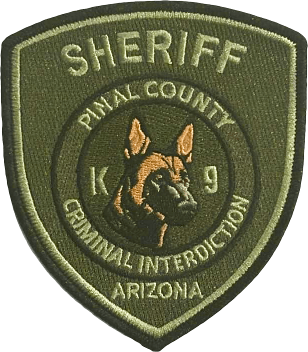 An image of a patch from Pinal County Sheriff