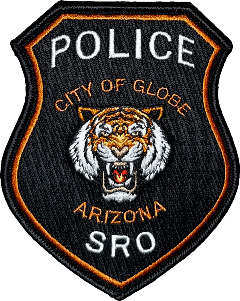 An image of a patch from Globe Police