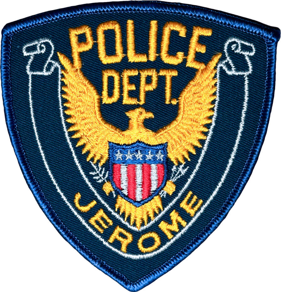 An image of a patch from Jerome Police