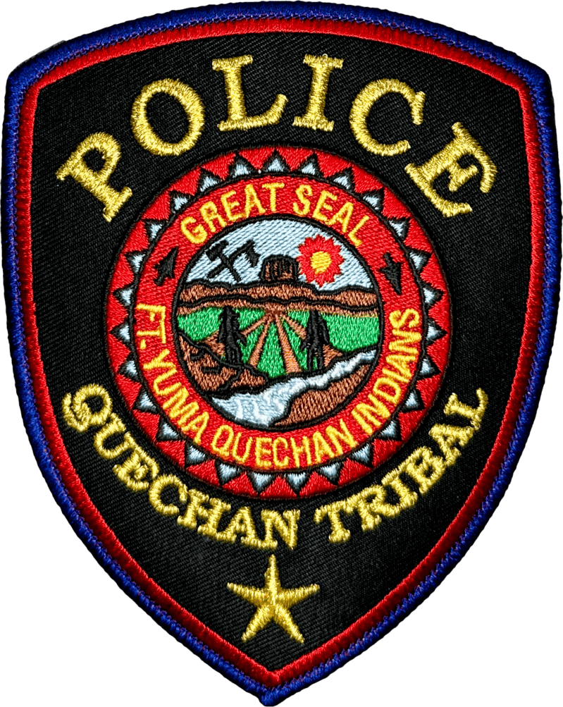 An image of a patch from Fort Yuma Quechan Tribal Police