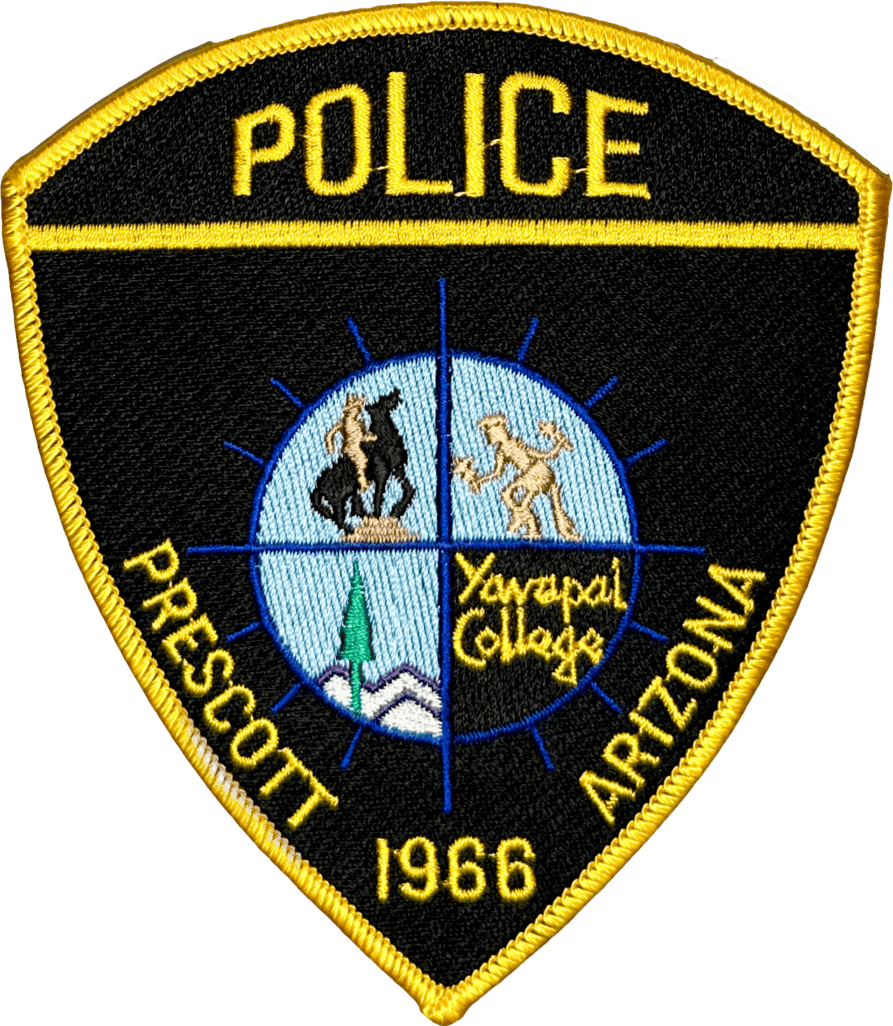 An image of a patch from Yavapai College Police