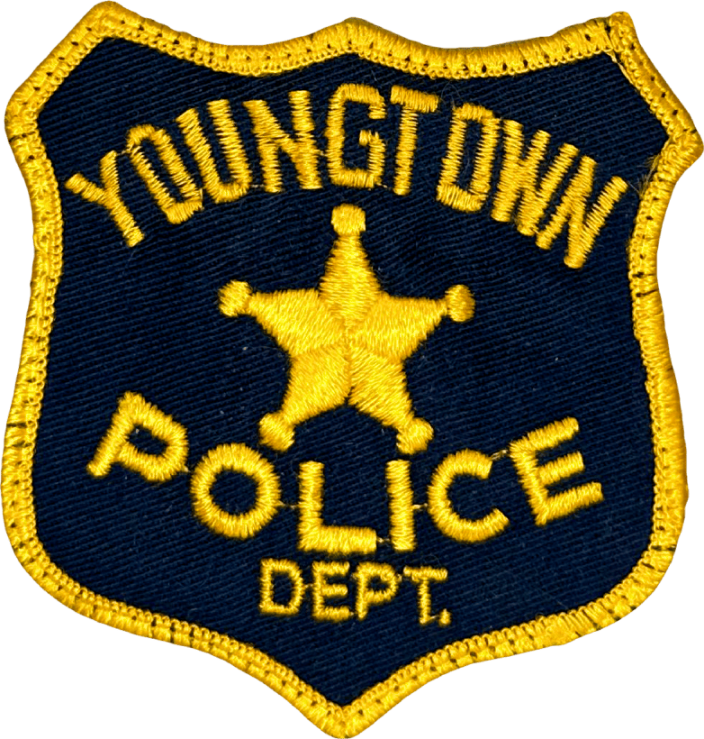 An image of a patch from Youngtown Police