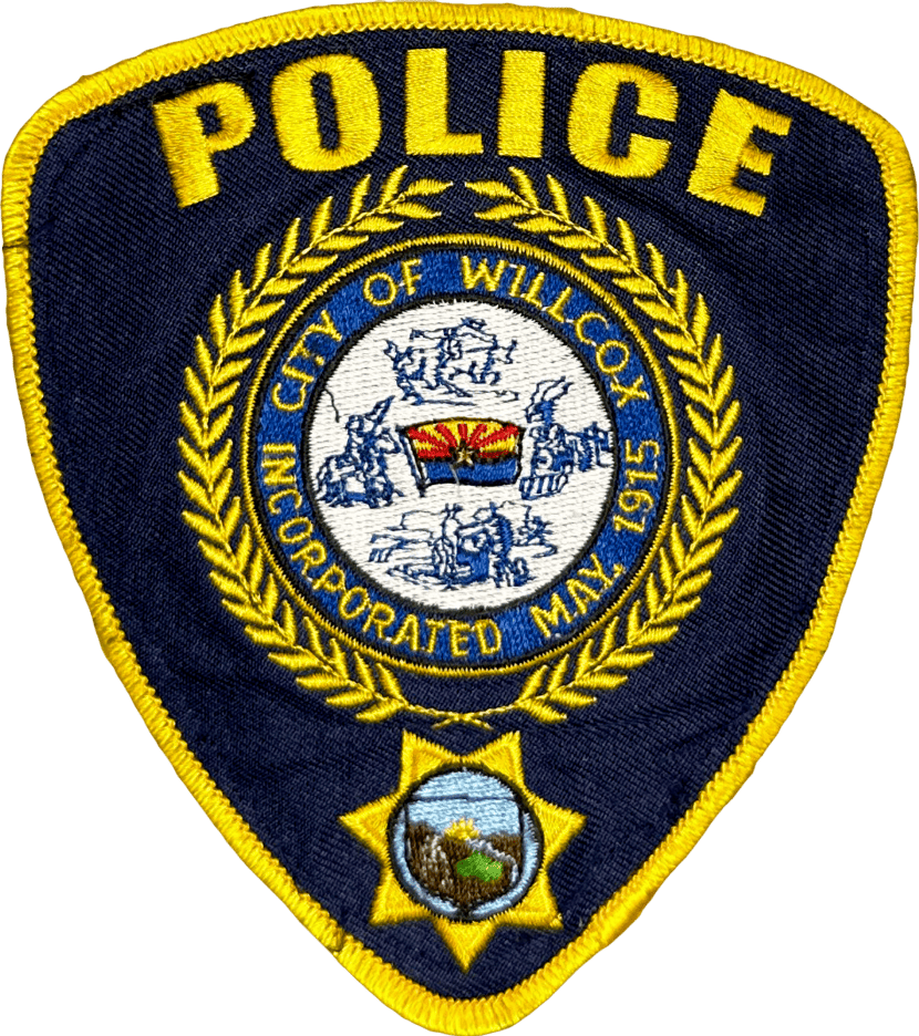 An image of a patch from Wilcox Police