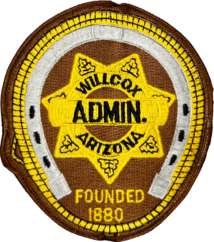 An image of a patch from Wilcox Police