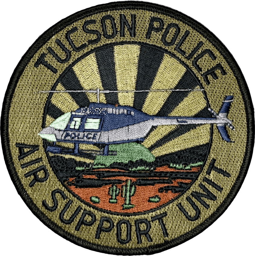 An image of a patch from Tucson Police