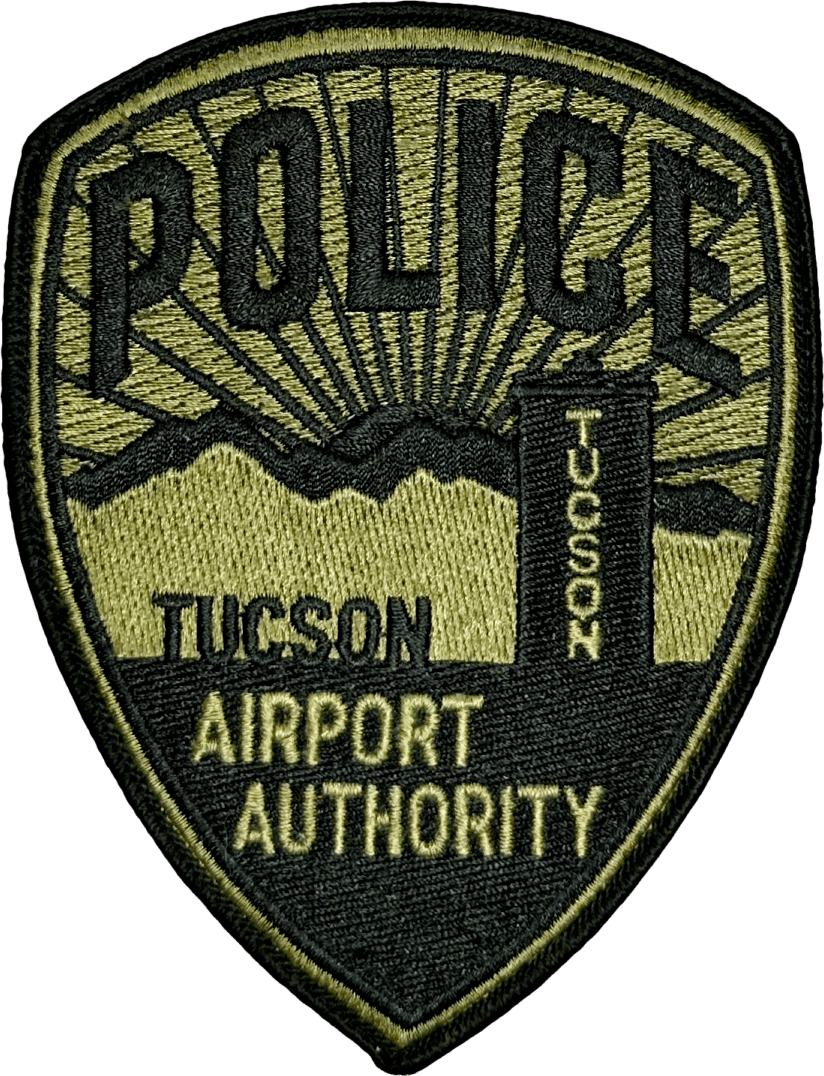 An image of a patch from Tucson Airport Authority Police