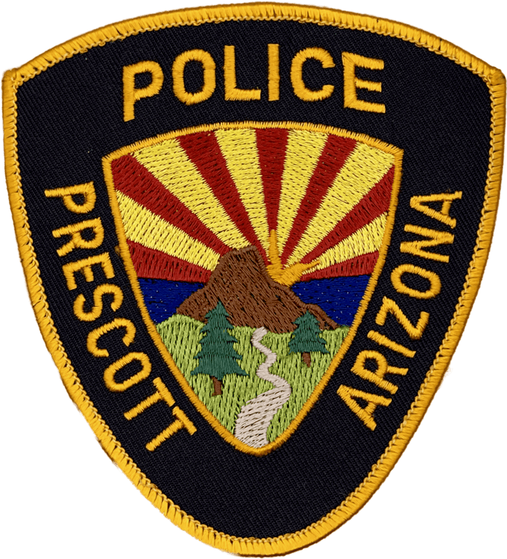 An image of a patch from Prescott Police