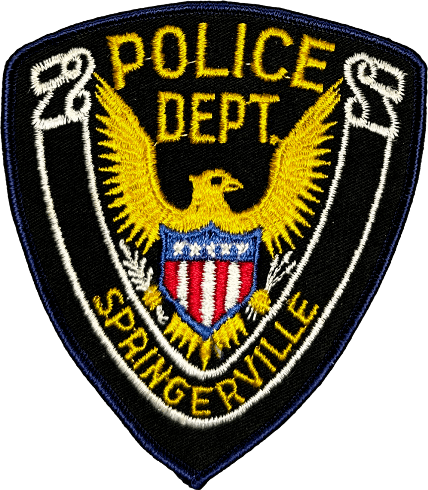 An image of a patch from Springerville Police