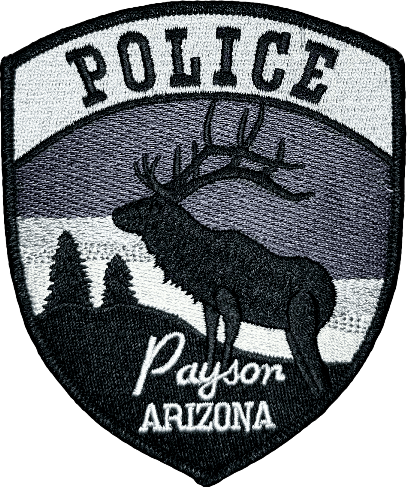 An image of a patch from Payson Police