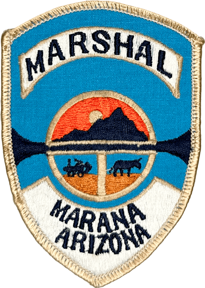 An image of a patch from Marana Police