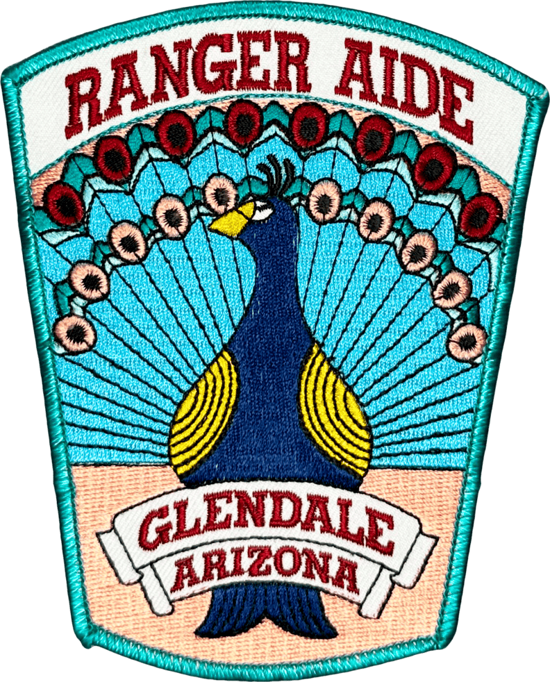 An image of a patch from Glendale Police