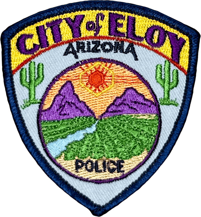 An image of a patch from Eloy Police