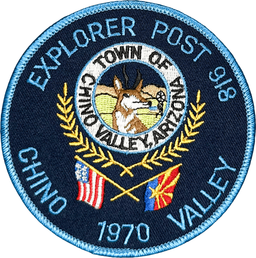 An image of a patch from Chino Valley Police