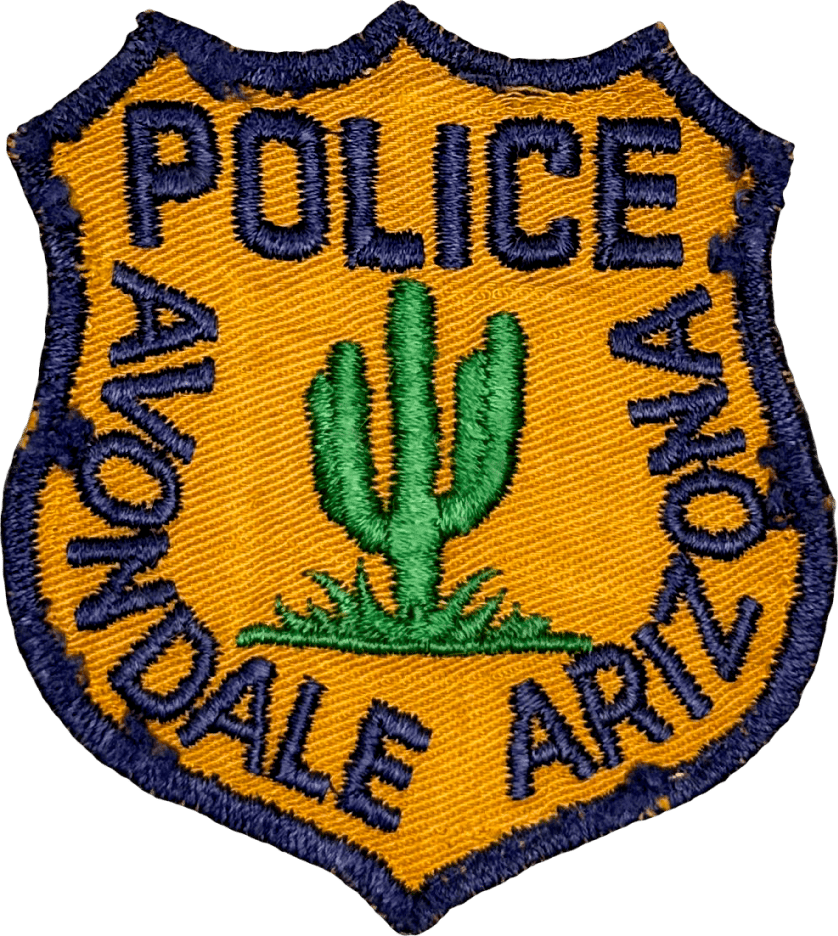 An image of a patch from Avondale Police