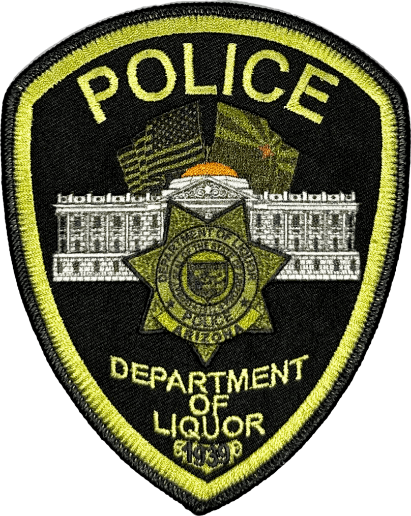 An image of a patch from Arizona Department of Liquor