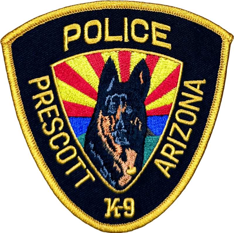 An image of a patch from Prescott Police