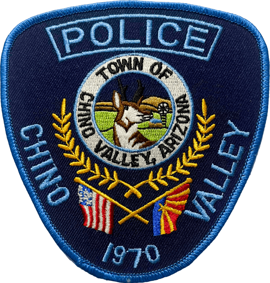 An image of a patch from Chino Valley Police