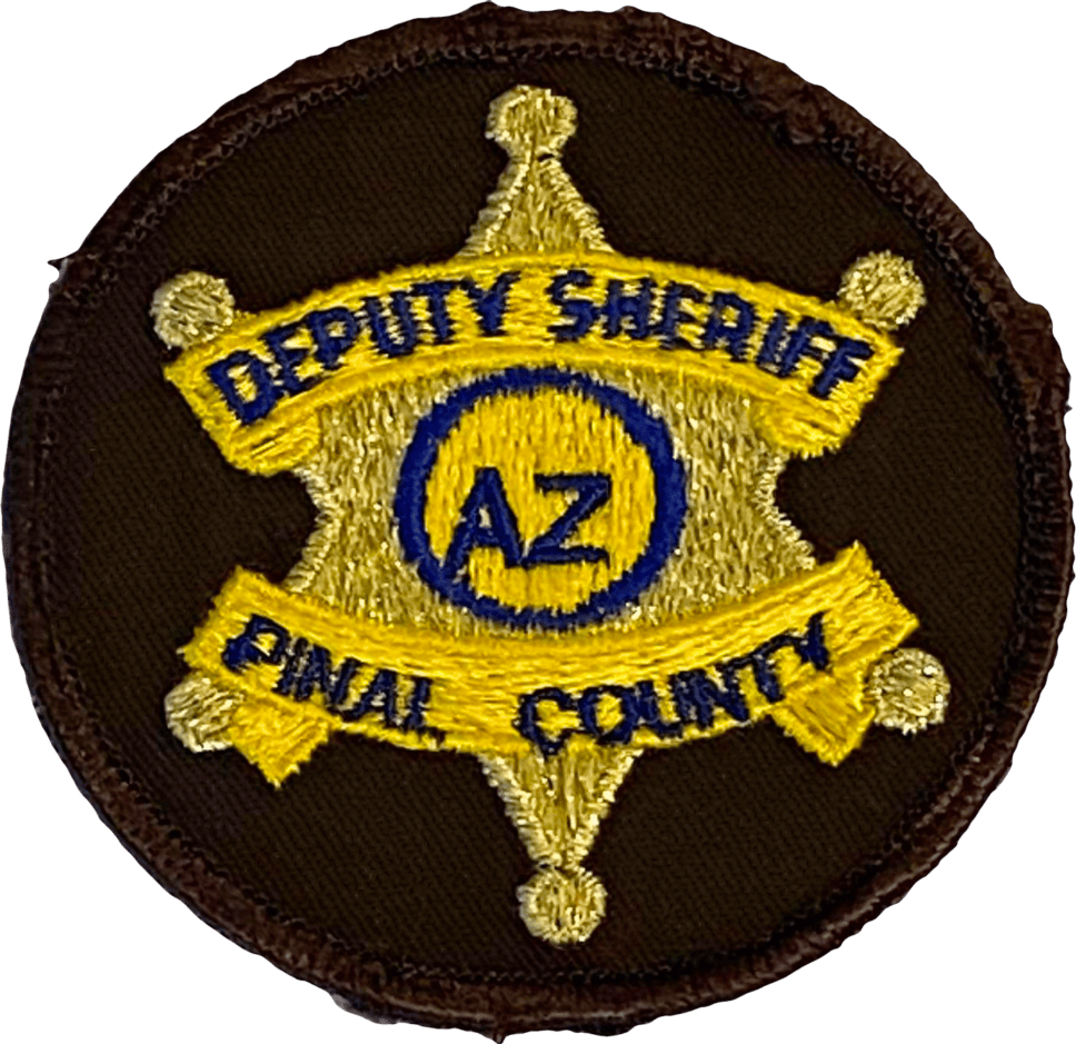 An image of a patch from Pinal County Sheriff