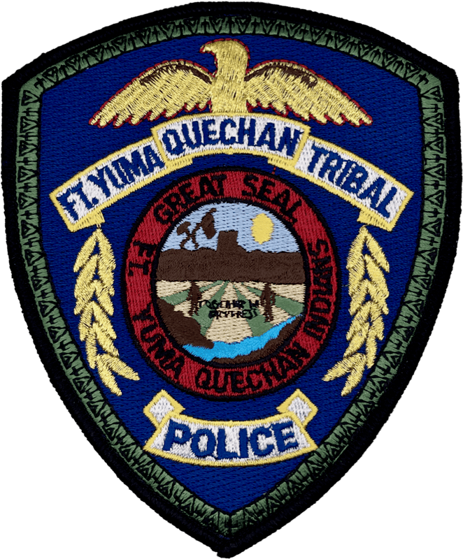 An image of a patch from Fort Yuma Quechan Tribal Police